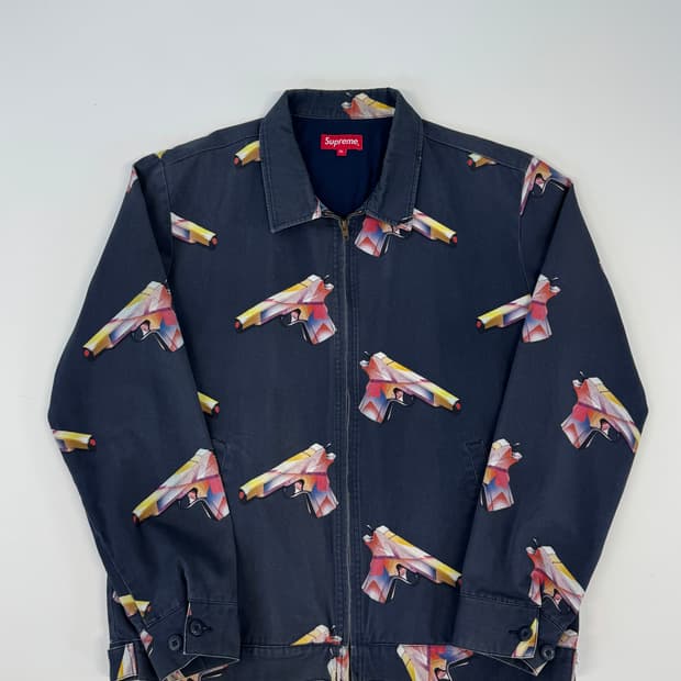 슈프림 16ss 멘디니 워크자켓