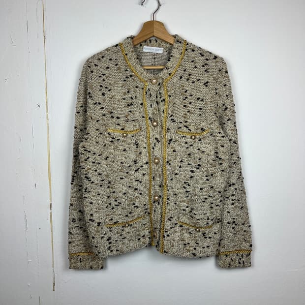 VITTORIA TRICOT 이태리 트위드 자켓 SIZE 42