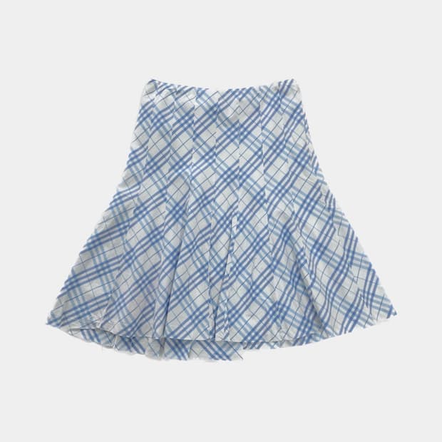 버버리 빈티지 스커트