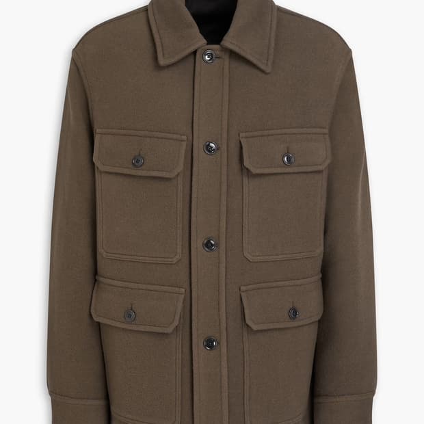 르메르 23fw 헌팅자켓 48 다크 스쿼럴