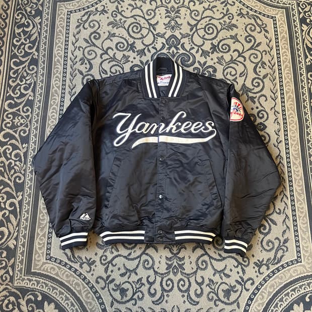 M 마제스틱 뉴욕양키스 바시티 자켓/W2529