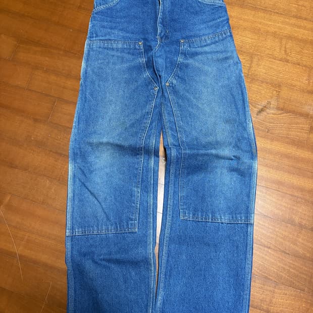 칼하트 100주년 데님 더블니