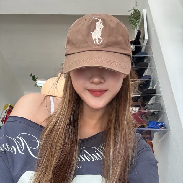 폴로 빈티지 볼캡