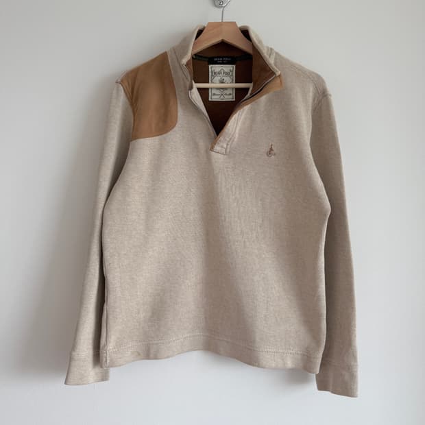 올드 빈폴(Bean pole) 헌팅 하프집업