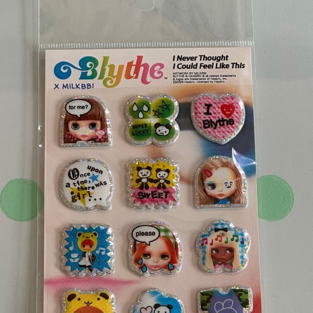 Blythe 브라이스 뽈록 스티커