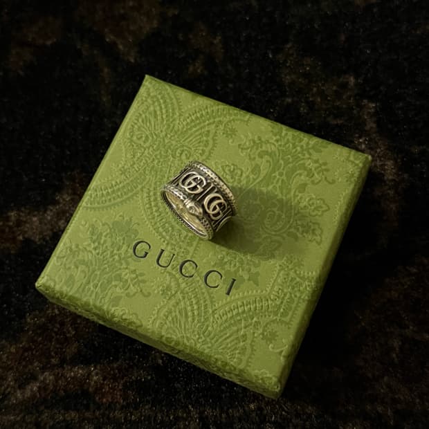 정품 구찌 반지 15호