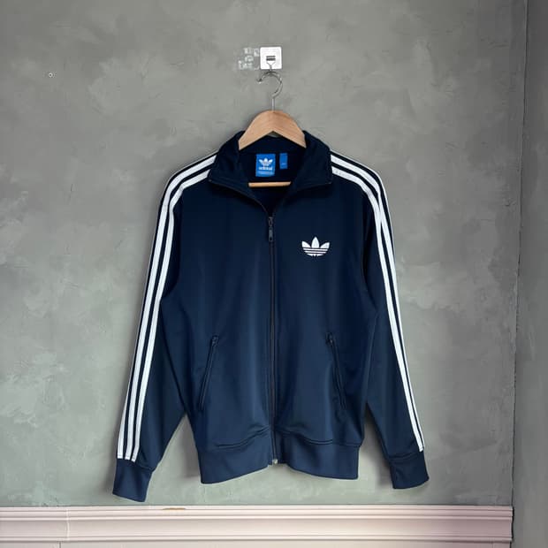 아디다스 파이어버드 져지 트랙탑 네이비