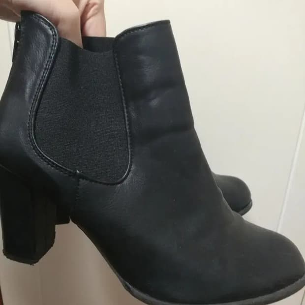 첼시부츠 7cm 부티힐 구두 245