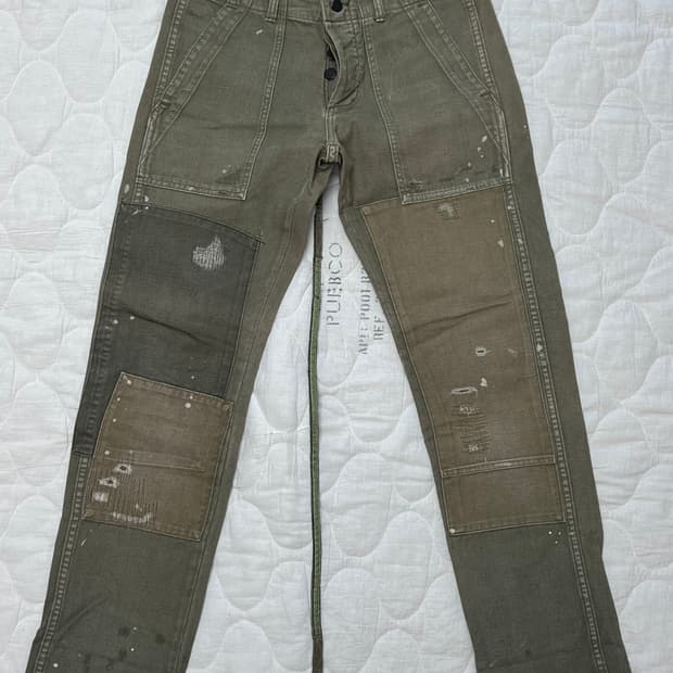 RRL 데님앤서플라이 퍼티그팬츠 30/32