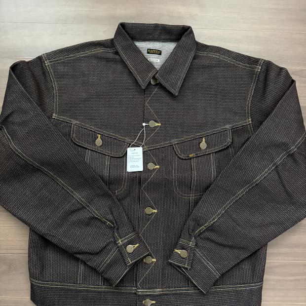 [48]캐피탈 No.5 센츄리 데님 웨스터너 자켓 브라운