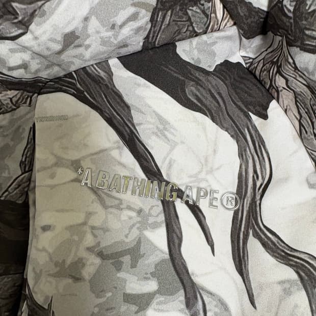 (n) [베이프] 트리 엣지 다운 패딩 S