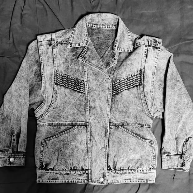 이자벨마랑 에뚜알 소매탈부착 데님자켓 34