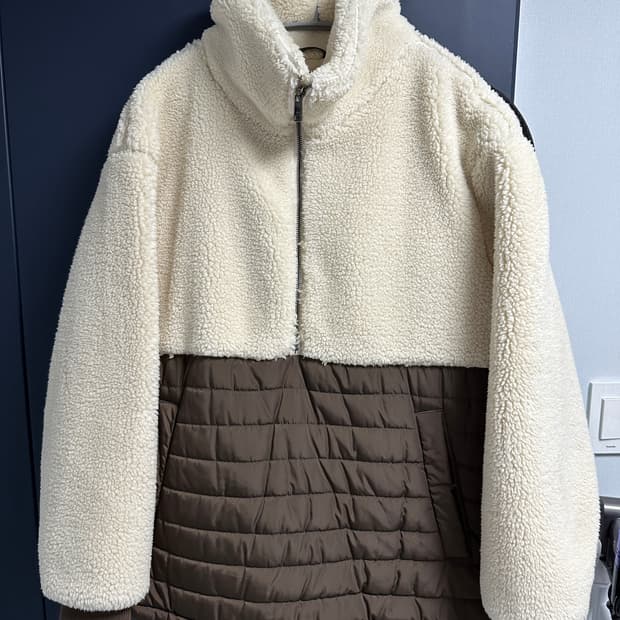 자라 하프집업 후리스 