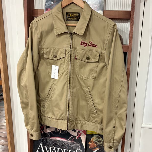 Radiall 자수 트러커 자켓 M