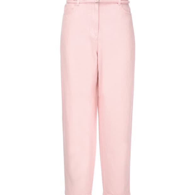 athe 아떼바네사브루노 핑크 데님 팬츠