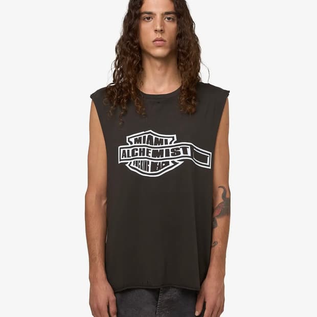 알케미스트 할리데이비슨 나시 민소매 티셔츠