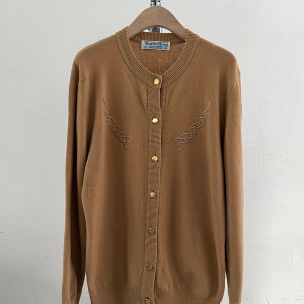 Burberry 버버리 금장 가디건