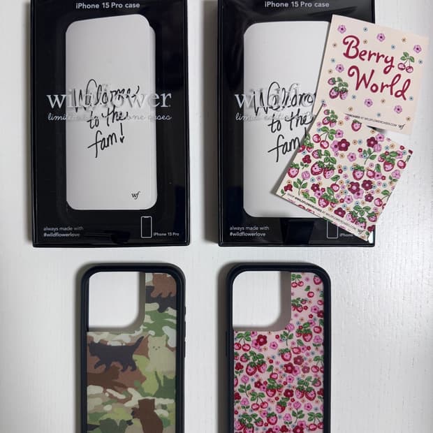 와일드플라워 케이스 Wildflower Cases 아이폰 15프로