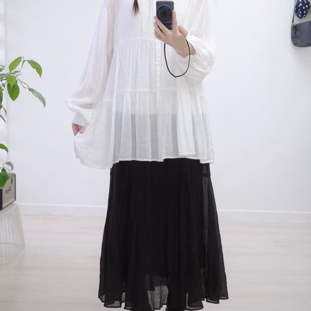 White kangkang Blouse