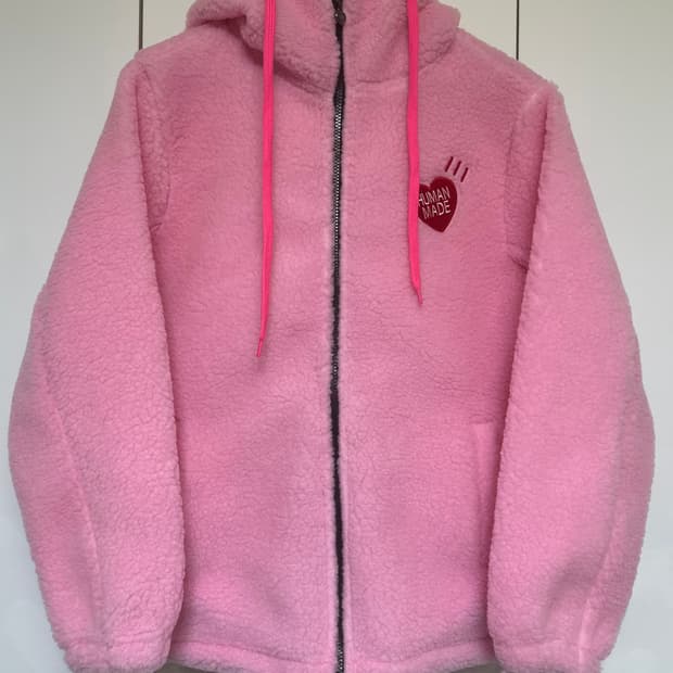 휴먼메이드 후리스 후드 집업