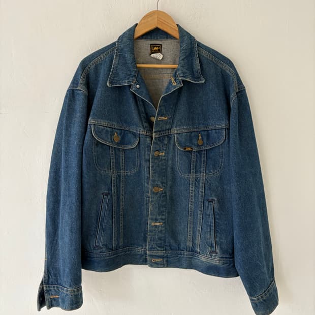 80's LEE Patd-153438 Denim Trucker JK