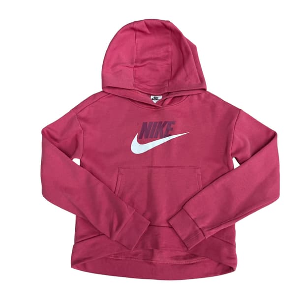 나이키 크롭 후드티