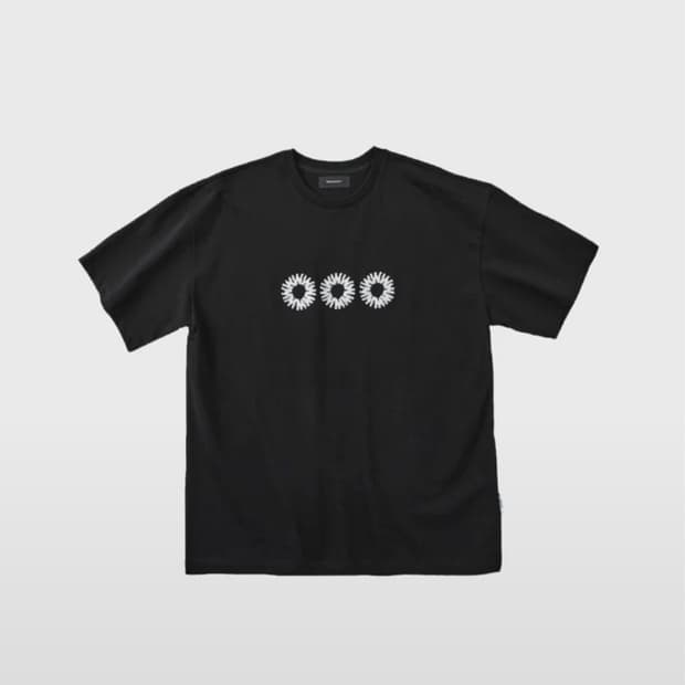 999휴머니티 EVD 로고 반팔 티셔츠 블랙 2(M)사이즈 새상품