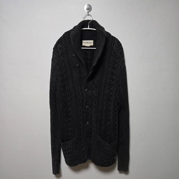 데님앤서플라이 코튼 가디건/ 남성 가디건/ 남자 가디건 