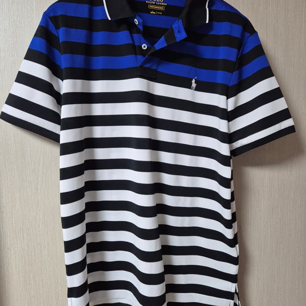 (매장정품) 폴로 랄프로렌  퍼포먼스 기능성 카라티 반팔 라지