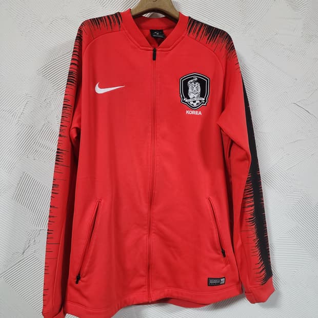 나이키 대한민국 축구 국가대표팀 트랙 자켓 레드