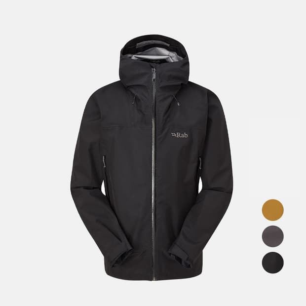 RAB 랩 Rab 남체 GTX 자켓 QWH-77 Black