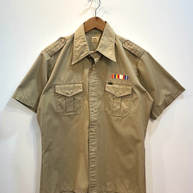 Lee 미육군 코튼 반팔 셔츠 L