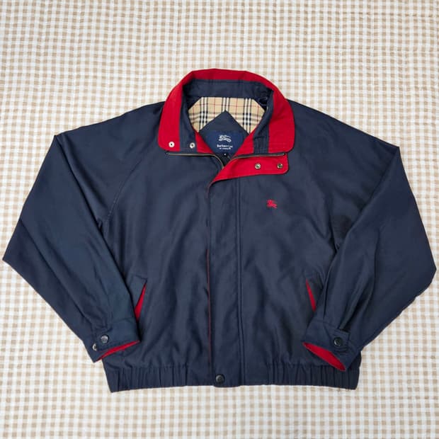 버버리 블루라벨 블루종 간절기 자켓 남자100