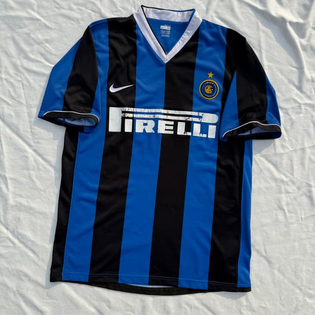 Nike 06-07 Inter Home Jersey 인테르 노마킹 유니폼