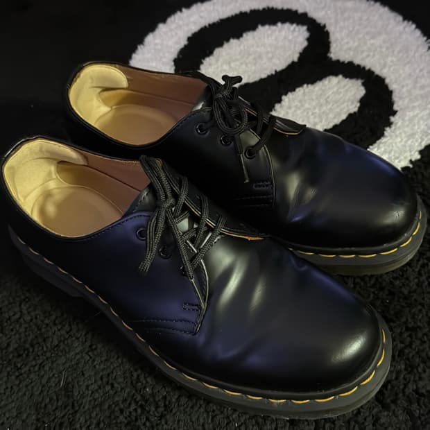 닥터마틴 1461 스무스 블랙 260 뒤꿈치패드 포함