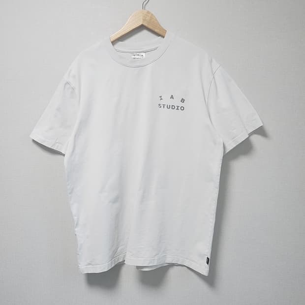 [XL] IAB STUDIO 반팔 티셔츠 화이트