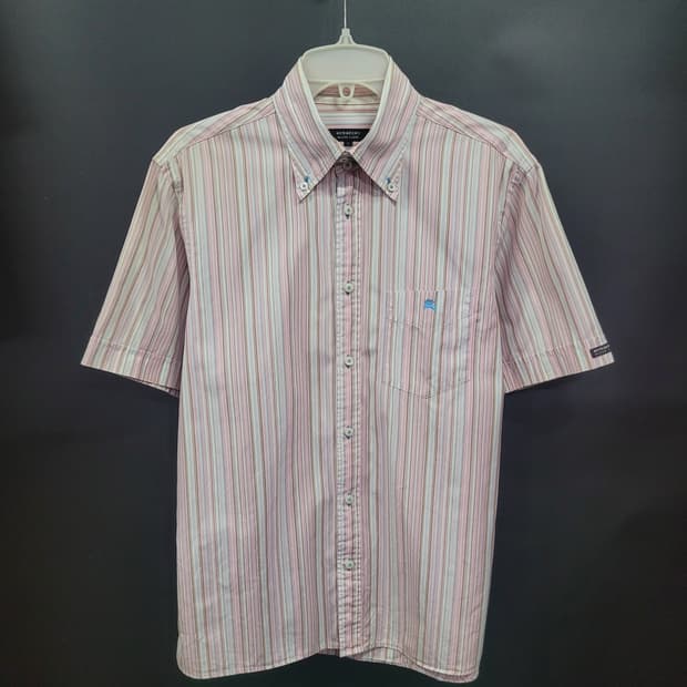 Burberry 버버리 블랙라벨 빈티지 자수로고 셔츠