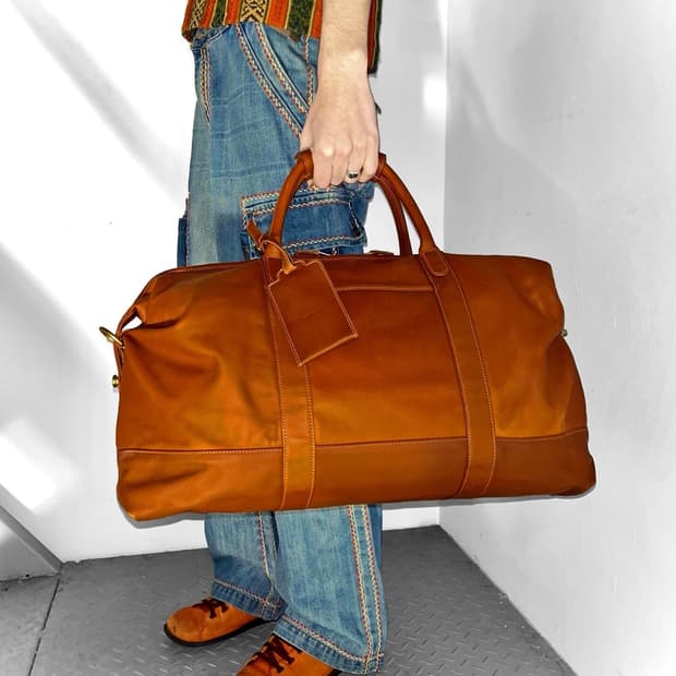 OS) 90s USA 올드코치 보스턴백