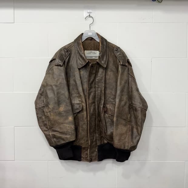 90‘s made in usa 쇼트 가죽자켓