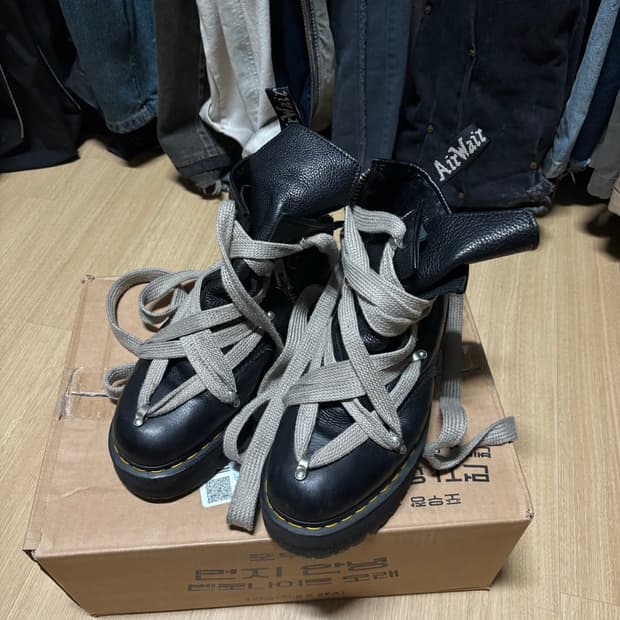 (43) 릭오웬스 닥터마틴 1460