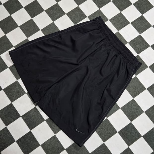 나이키 블랙 트레이닝 하프 팬츠