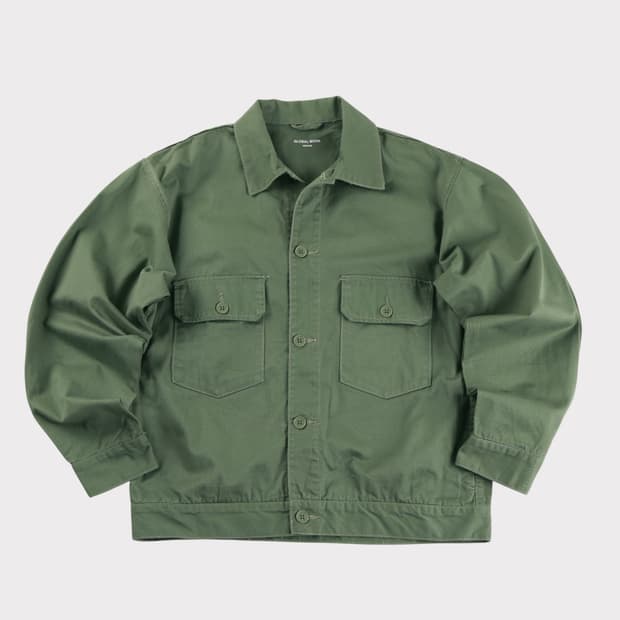 [M] 글로벌 워크 코튼 자켓