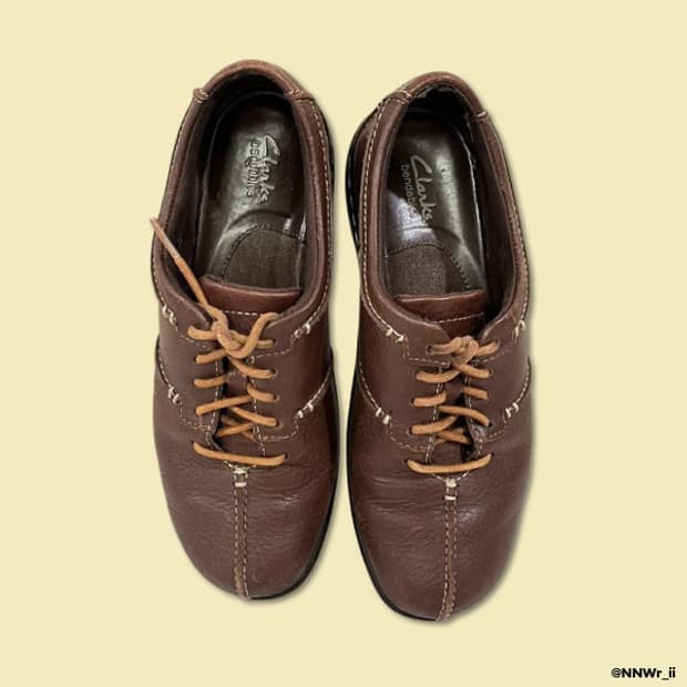 CLARKS SNEAKERS BROWN