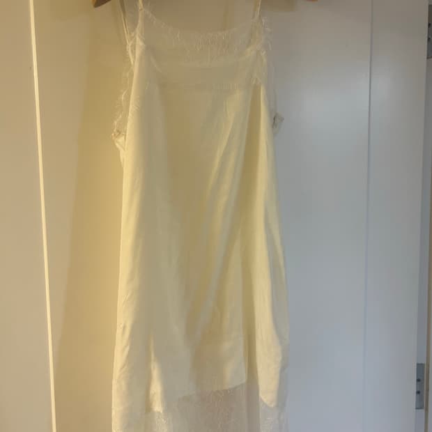 세릭 cerrix 레이스 슬립 드레스 아이보리 OS 