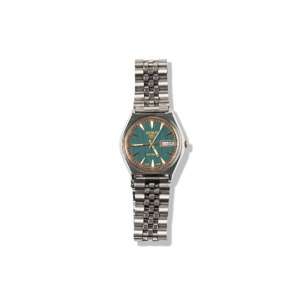 80's 세이코 5 Automatic Japan Green Watch
