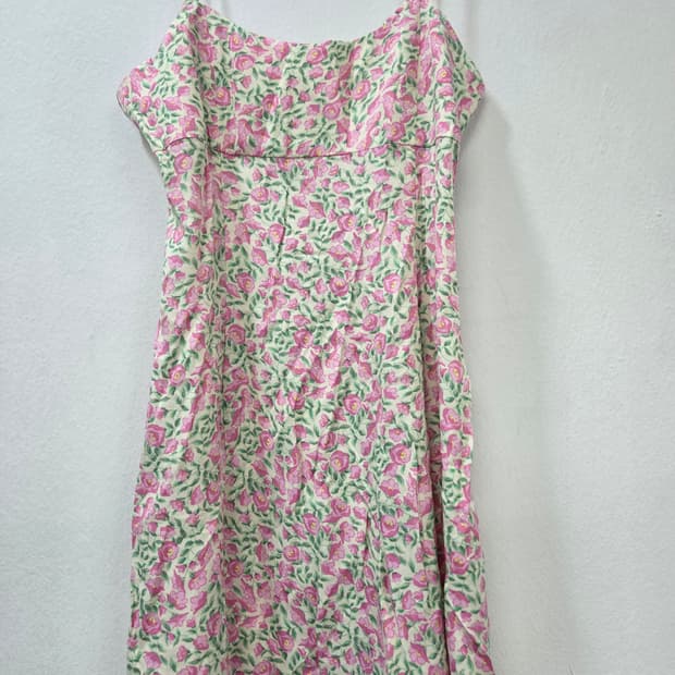 새) ZARA 자라 뷔스티에 로즈 비스코스레이온