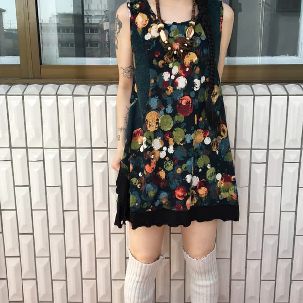 Pattern sleeveless