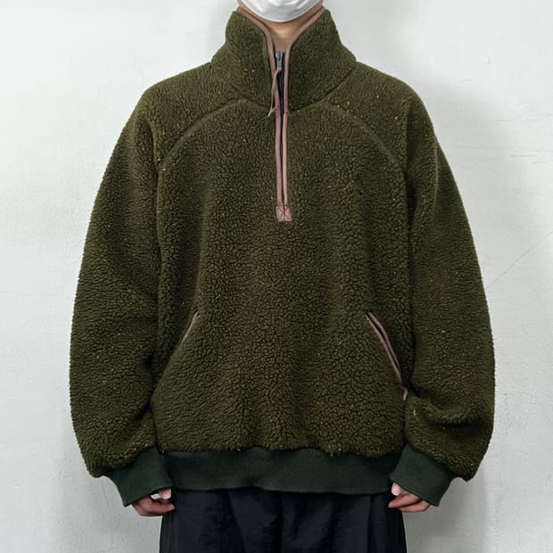 팀버랜드 오버사이즈 클래식 플리스 집업 자켓