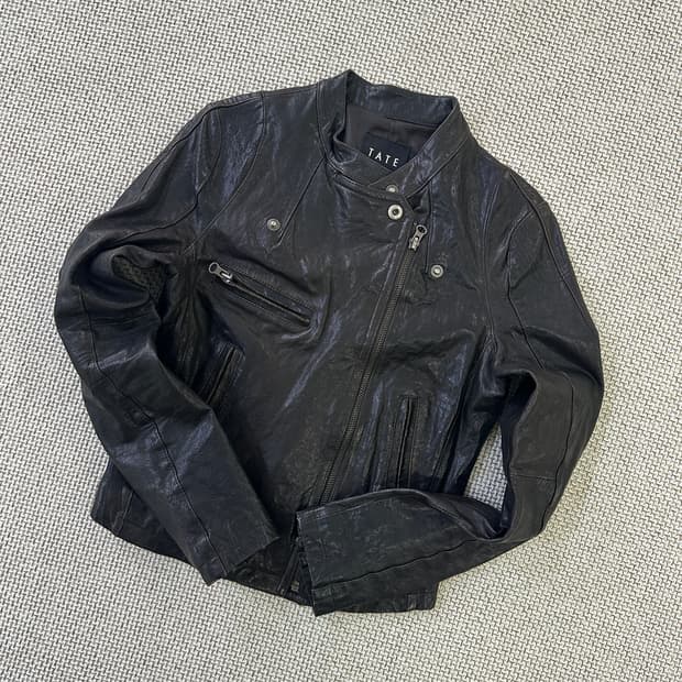 85 테이트 숏 레더 자켓 0424D