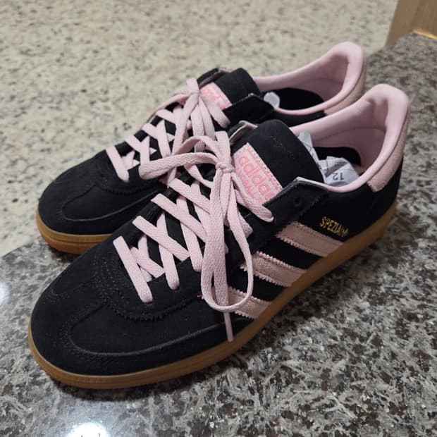 아디다스 스페지알 핸드볼 블랙핑크 240